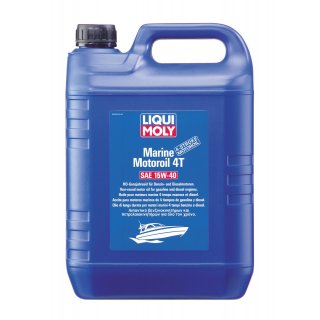 Liqui Moly Marine Motoroil 4T 15 W-40 5 l Kanister Kunststoff