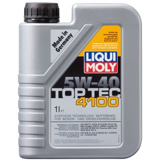 Liqui Moly Top Tec 4100 5W-40 Motorl 1 l Kanister