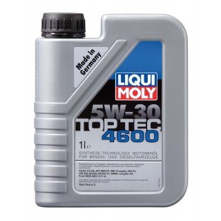 Liqui Moly Top Tec 4600 5W-30 1 l Kanister Kunststoff