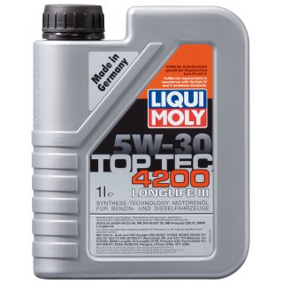 Liqui Moly Top Tec 4200 5W-30 1 l Kanister Kunststoff