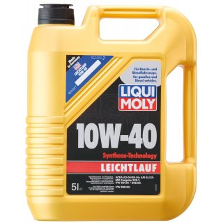 Liqui Moly Leichtlauf 10W-40 5 l Kanister Kunststoff