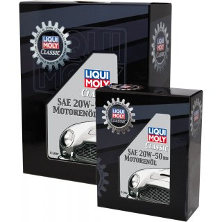 Liqui Moly Classic Motorenl SAE 20 W-50 HD 5 l Kanister