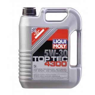 Liqui Moly Top Tec 4300 5W-30 5 l Kanister Kunststoff