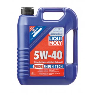 Liqui Moly Diesel High Tech 5W-40 5 l Kanister Kunststoff