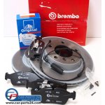 Brembo brake discs 286x22mm + ATE brake pads for BMW e36...