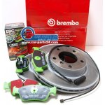 Brembo Bremsscheiben 286x22mm + EBC greenstuff...