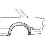 Radlauf hinten rechts BMW E30 Coupe ab Bj. 09.1987