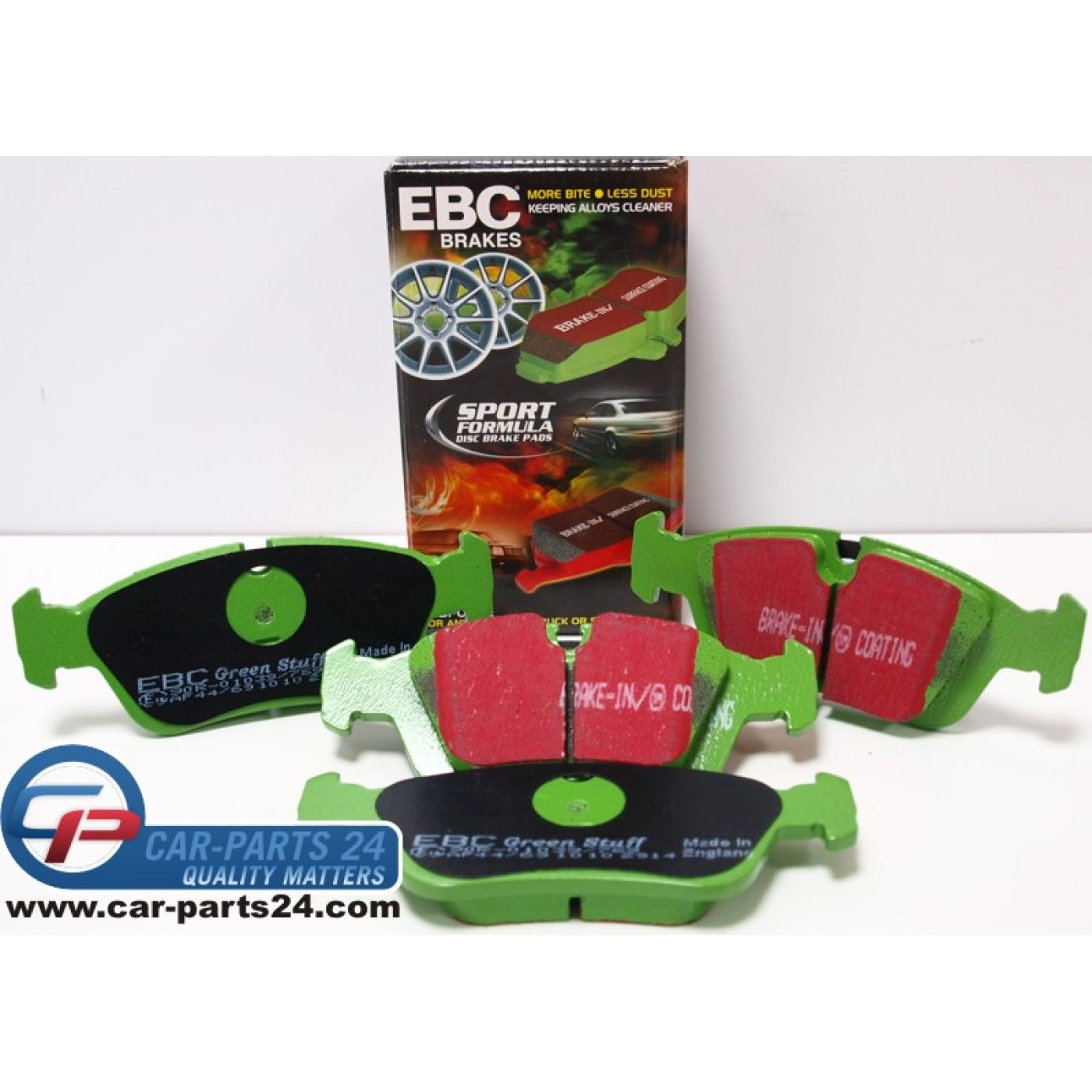 EBC DP2914 greenstuff Sport brake pads for BMW e36 + Z3 for discsize ...