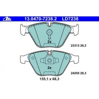 ATE Ceramic front Brake Pad Set for BMW 3er e90 e91 e92 e93 X1 e84