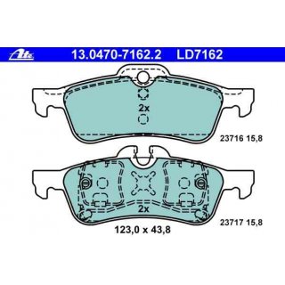 ATE Ceramic Bremskltze HA fr Mini R50 - R53