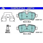 ATE Ceramic rear brake pads for Mini R55 R56 R57 R58 R59