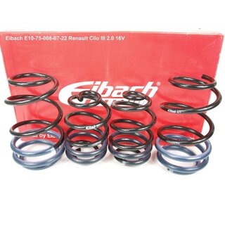 Eibach Pro-Kit 20/25mm Tieferlegungsfedern fr Renault Clio Sport 3  2,0 16V bis 06.2010