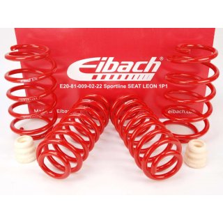 Eibach Sportline 50/35mm springs Seat Leon 1P1 1.8TSI 2.0FSI 2.0TFSI 1.6TDI 1.9TDI 2.0TDI