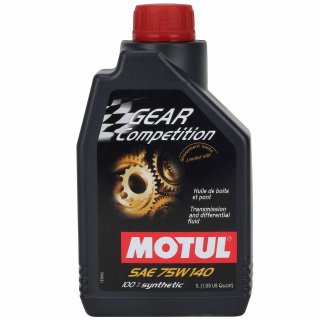 Motul GEAR COMPETITION 75W-140 Getriebel und Differntiall auch fr Sperrdifferntial