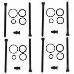 4 x Seal Kit Injetor + Cylinder Head Bolt