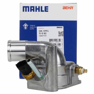 1x Mahle Thermostat , Coolant incl. Sensor for Div. Vauxhall / Saab 1.8 16V