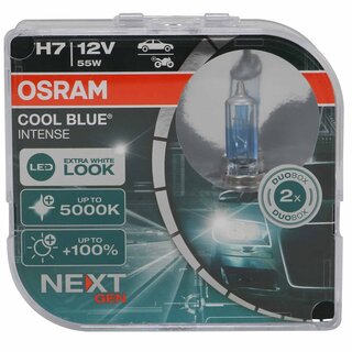 Osram H7 - Glhlampe Cool Blue Intense Next Gen DUO