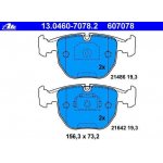 ATE Bremsbelge Vorderachse fr BMW e39 e38 X5 X3 fr...