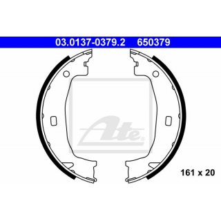 ATE Handbremsbacken / Bremsbackensatz 161x20mm fr BMW e81 e87 e46 e90 e85 eZ4