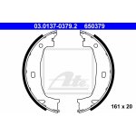 ATE handbrake shoes 161x20mm for BMW e81 e87 e46 e90 e85 eZ4