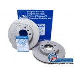 ATE Powerdisc Sport front brake discs 286x22mm for BMW...