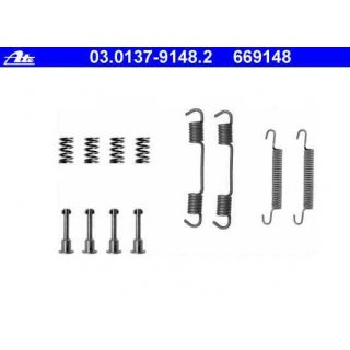 ATE repair kit (springs) for parking brake shoes for BMW e36 Z1 Z3