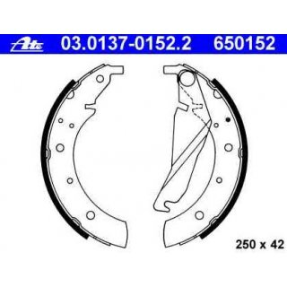 ATE Bremsbacken Hinterachse Trommelbremse fr BMW 5er e28 e34