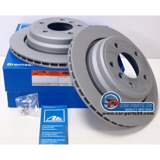 ATE rear brake disc 298x20mm for BMW e39