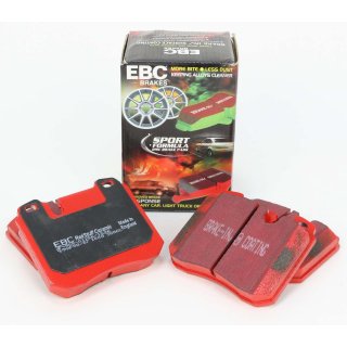 EBC Redstuff Bremsbelge vorne fr BMW e32 mit 4-Kolbenbremsanlage