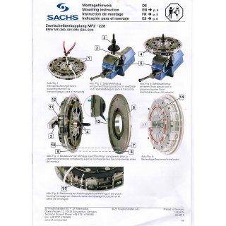 Sachs Kupplungskit Doppelkupplung fr BMW e60 e61 M5 & e63 e64 M6