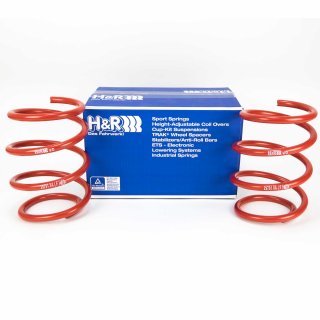 H&R 40/0mm lowering springs for BMW e39 Touring 525d 530d with rear air suspension