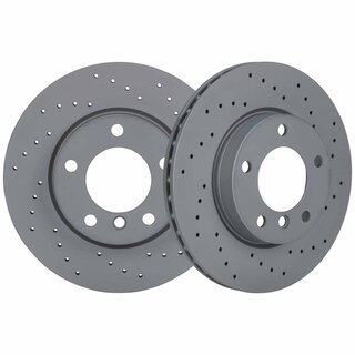 Zimmermann Sport drilled brake disc 286x22mm for BMW e36 e46