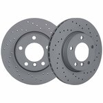 Zimmermann Sport drilled brake disc 286x22mm for BMW e36 e46