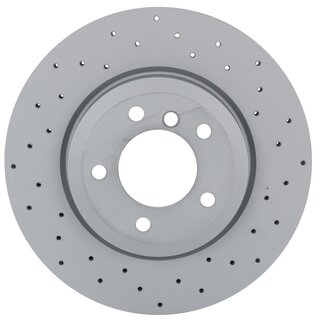 Zimmermann Sport front brake disc 325x25mm drilled BMW e46 + Z4 3.0si