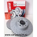 Zimmermann Sport Bremsscheibe gelocht Vorderachse BMW E39...