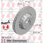 Zimmermann Formula Z BMW VA links 345x32mm E39 M5