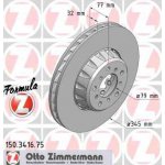 Zimmermann Formula Z BMW VA rechts 345x32mm E39 M5