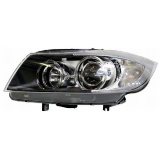 Hella Bi-Xenon adaptive headlight left side BMW e90 e91 to buildyear 09.2008