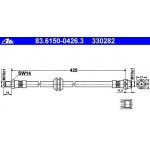 ATE Bremsschlauch vorne fr BMW E36 & Z3