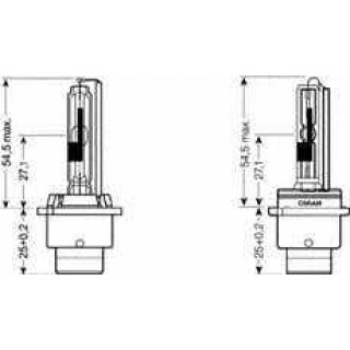 OSRAM XENARC D4R P32d-6 Xenonbrenner