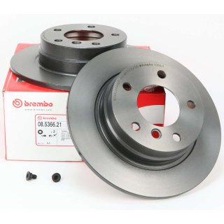 Brembo rear brake discs 280x10mm for BMW e36 e46