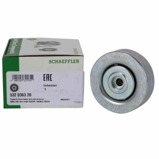 INA guide pulley for v-ribbed belt for BMW Diesel