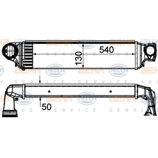 Intercooler, Charger for BMW E46