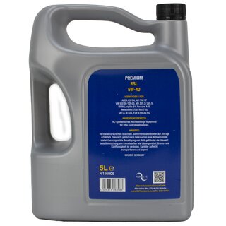 NAPA Motorl 5W-40 5 Liter