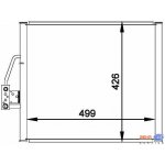 Hella Condenser air conditioning without dryer BMW e39...