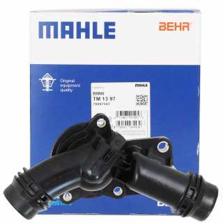 Mahle / Behr Thermostat mit Gehuse Khlung 97C fr BMW ab Baujahr 08.1998 6 Zyl. Benzin M52 M54