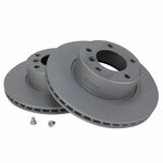 ATE front brake disc 296x22mm for BMW e39