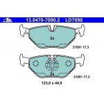 ATE  Ceramic brake pads rear axle for BMW e39