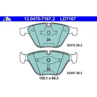 ATE Ceramic front brake pads BMW e60 e61 e65 e66 (for 324x30mm brake discs)