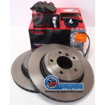 Brembo rear brake set 320x20mm for BMW e61 (discs + pads...